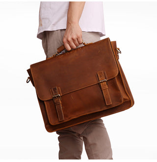 Le Messager – Sac Sacoche en Cuir Homme